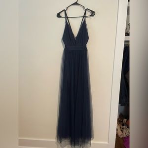 Navy maxi dress - Vici - S